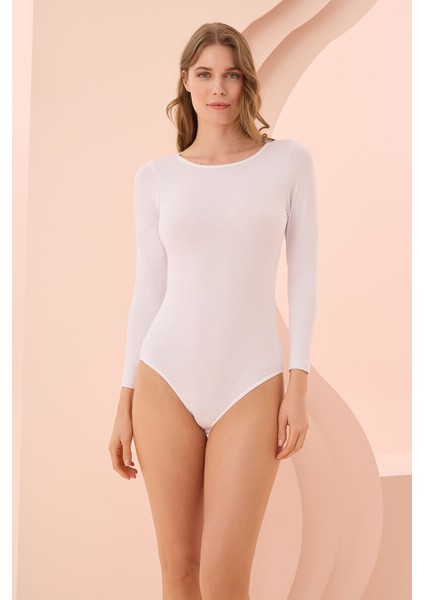 Iç Giyim (3 Adet) Nbb Uzun Kol Bisiklet Yaka Çıt Çıtlı Body Atlet fiyatları