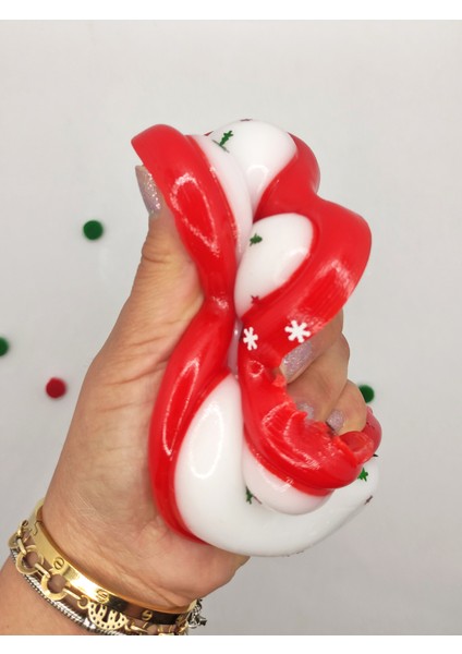 Dev Pati Squishy Taba Squishy Kedi Pati Sıkma 14 cm Pullu Pati Sukuşi - Kırmızı/beyaz fiyatları