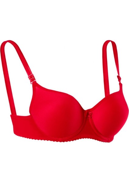 Iç Giyim Ebru Lüx Silikonlu Desteksiz Balenli Düz Sütyen (Sütyen Yıkama Topu Hediyeli )