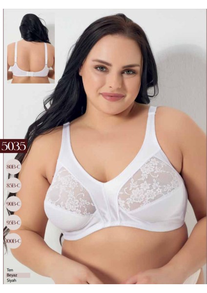 Iç Giyim Godewo Klasik Dantelli Toparlayıcı (Minimizer) Balensiz Sütyen