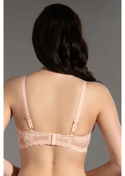 Iç Giyim Newbra Dantel Motif Işlemeli Tül Detaylı Desteksiz C Cup Sütyen fırsatları