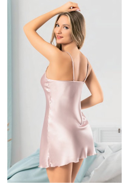 Iç Giyim Miss Laris Saten Dantel Şık Gecelik fiyatları