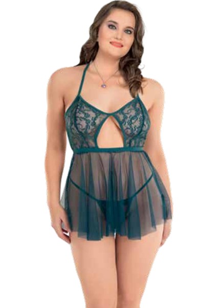 Iç Giyim Moongirl Fantezi Büyük Beden Tül Gecelikler