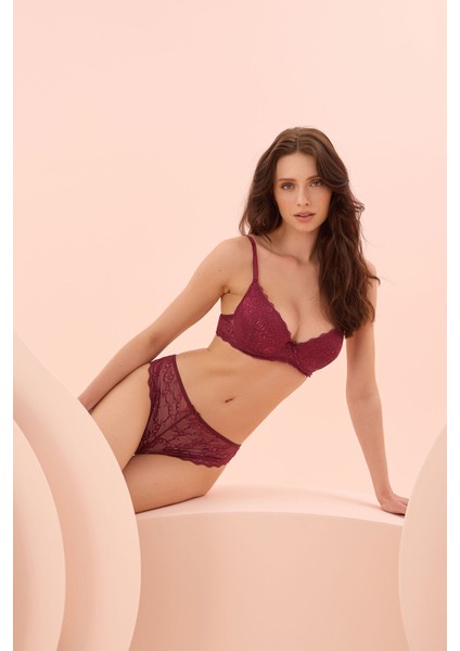Iç Giyim Nbb Dantelli Destekli Sütyen Külot Takım