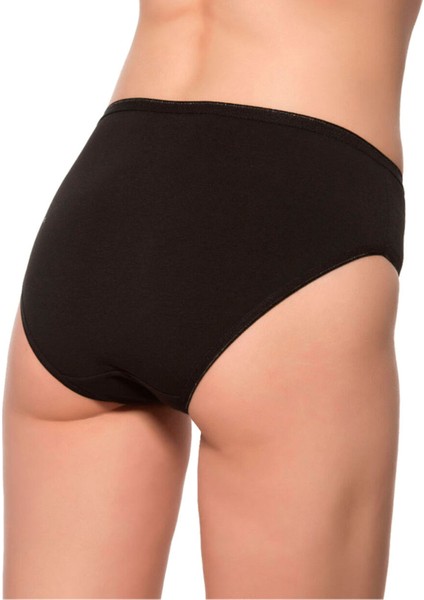 6'lı Paket Kadın Pamuklu Likralı Süprem Yüksek Bel Bato Külot modelleri