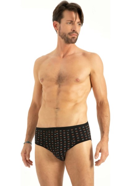 Iç Giyim Ince Bel Baskılı Pamuk Kumaş Erkek Slip 3'lü Paket fırsatları