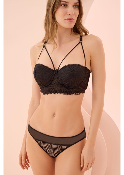 Iç Giyim Nbb Straplez Sütyen Külot Takım