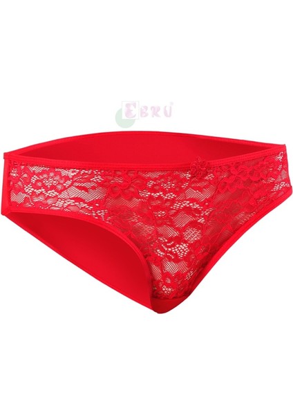 Iç Giyim Ebru Dantel Slip Külot Eko Paket (6 Adet)