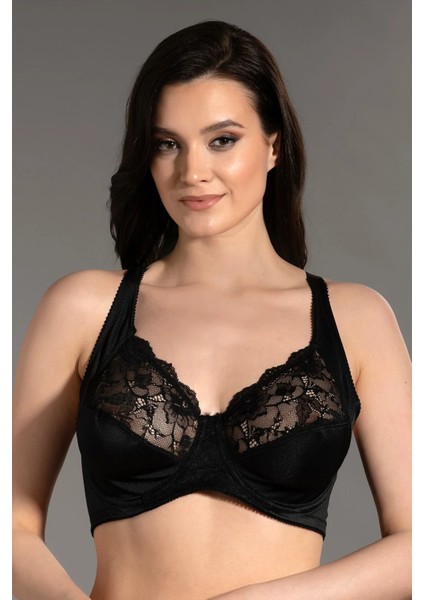 Iç Giyim New Bra Balenli Dantelli Toparlayıcı Sütyen