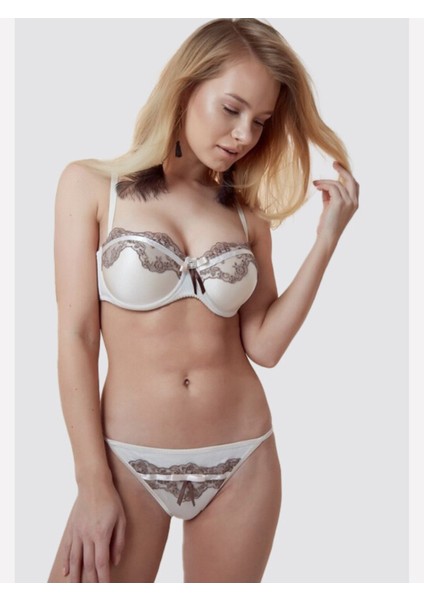 Iç Giyim Nbb Dantel Detaylı Sütyen Külot Takımı