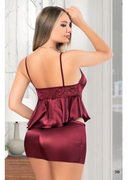 Iç Giyim Miss Laris Saten Şortlu Gecelik Takım fiyatları