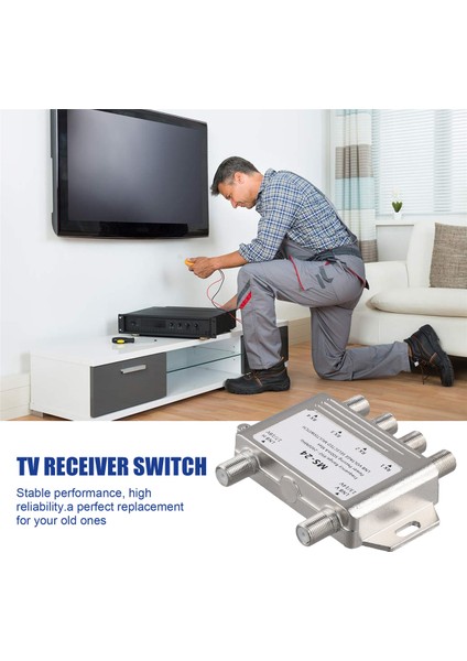 2'si 4'ü 4 Arada Diseqc 4x2 Anahtar Uydu Sinyali Çoklu Anahtarı (Yurt Dışından) fırsatları