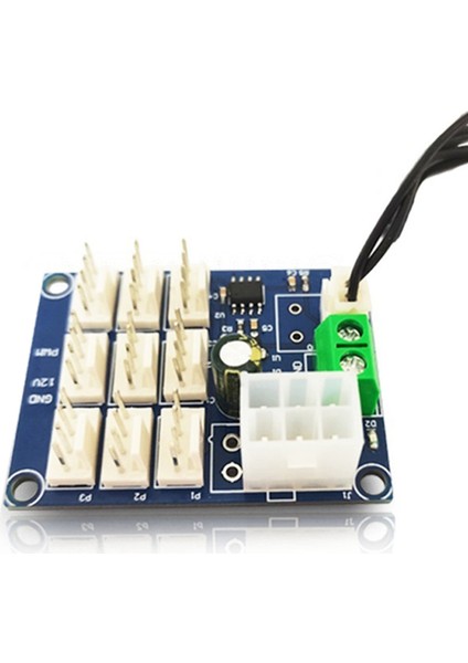 Pwm Hız Kontrol Cihazı 12V Sıcaklık Ölçüm Kontrol Fanı (Yurt Dışından)