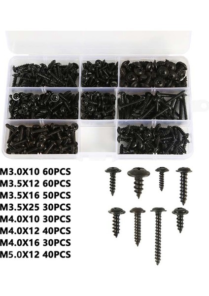 Karbon Çelik Kılavuz Vidalar Rondelalı Yuvarlak Vidalar (Yurt Dışından) modelleri