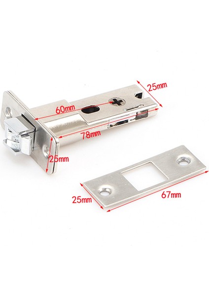 Sürgülü Cep Kapı Kilidi Siyah Gizlilik Yuvarlak Cep (Yurt Dışından) indirimleri