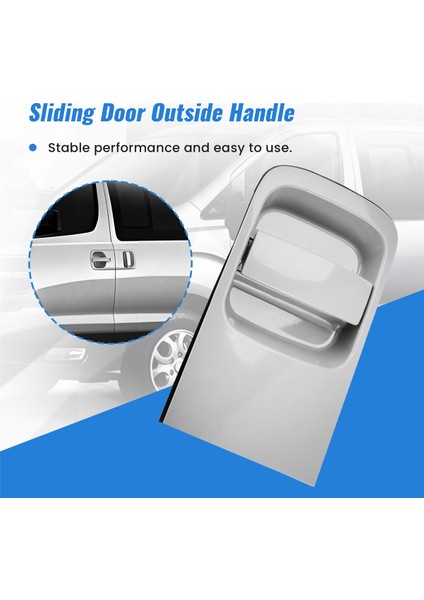 Dış Kapı Sapı Açık Kapı Tokası Sürgülü Kapı Hyundai H1 Grand Starex I800 L 83650-4H100 (Yurt Dışından) indirimleri