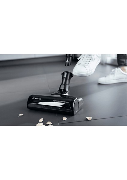 Şarjlı Dik Süpürge BBS712A 256W 2 Bataryalı Bükülebilir Boru Kuru Temizlik Dark Granite Renk