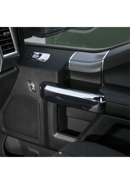 Ford Raptor F150 2015-2020 Iç Modifikasyon Için 1 Set Karbon Fiber Kapı Kolu Dekoratif Kapak (Yurt Dışından) modelleri