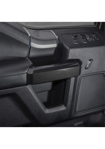 Ford Raptor F150 2015-2020 Iç Modifikasyon Için 1 Set Karbon Fiber Kapı Kolu Dekoratif Kapak (Yurt Dışından) fırsatları