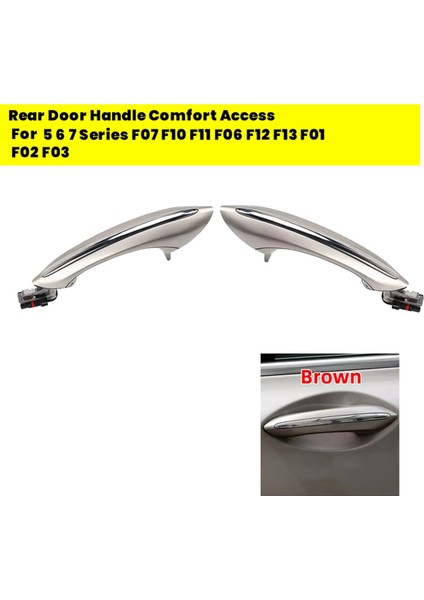 1paır Arka Kapı Kolu Bmw 5 6 7 Serisi F07 F10 F11 F06 F12 F13 F01 F02 51217231933 51217231934 Lhd C (Yurt Dışından) fiyatları