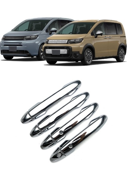Honda Freed 2024 Araba Dış Kapı Kolu Kapak Trim Koruma Aksesuarları Gümüş (Yurt Dışından) fırsatları