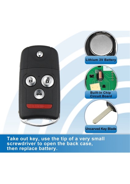 4 Düğme Anahtarsız Giriş Uzaktan Kumanda Değiştirme Anahtarı Fob Smart Fob OUCG8D-439H-A Acura Tl 2007-2008 313.8MHZ 46CHIP (Yurt Dışından) fırsatları