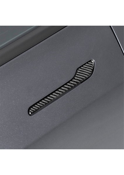 Tesla Model 3 Highland 2024 Araba Kapı Tutucu Kapak Çıkartma Trim Kapak Aksesuarları Için Karbon Fiber (Yurt Dışından) indirimleri