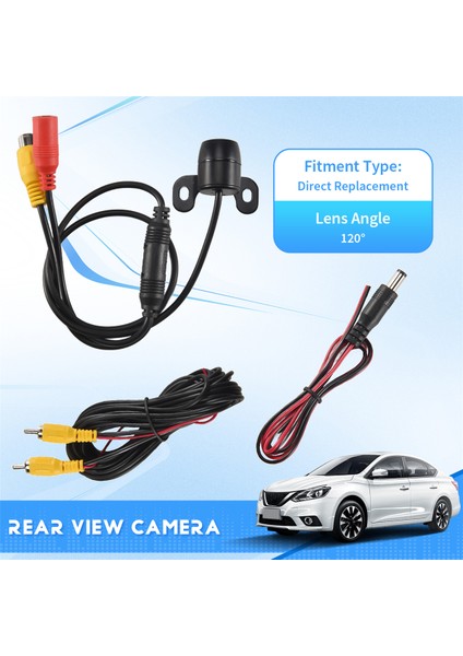 Mini Araba Arka Kamera Yedekleme Arka Kamera Kelebek Tasarımı Ön Yan Arka Görünüm Kamerası Araba Için (Yurt Dışından) fırsatları