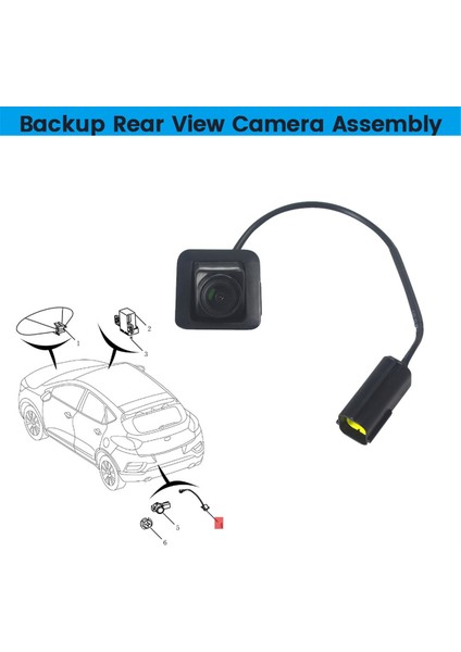 Araba Yedekleme Arka Görünüm Kamera Montajı 7088005500 Geely Emgrand Gs 2016-2020 Park Yardımı Ters Kamera 70880-05500 (Yurt Dışından) fiyatları