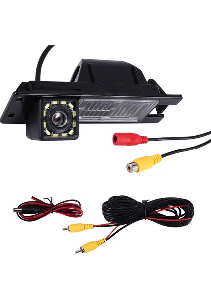 Araba Hd 12LED Arka Görünüm Yedek Kamera Opel Astra H J Corsa Meriva Zafira Insignia Fiat Buick Regal (Yurt Dışından) modelleri