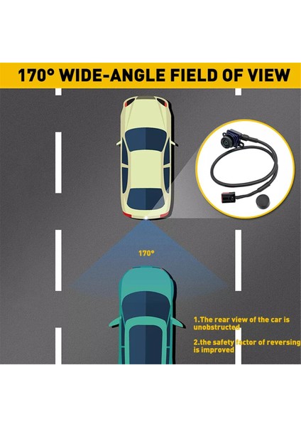 Araba Arka Görünümü Ters Kamera 68417057AA Dodge Ram Promaster Için 1500 2500 2018-2021 Otopark Kamerası (Yurt Dışından) modelleri