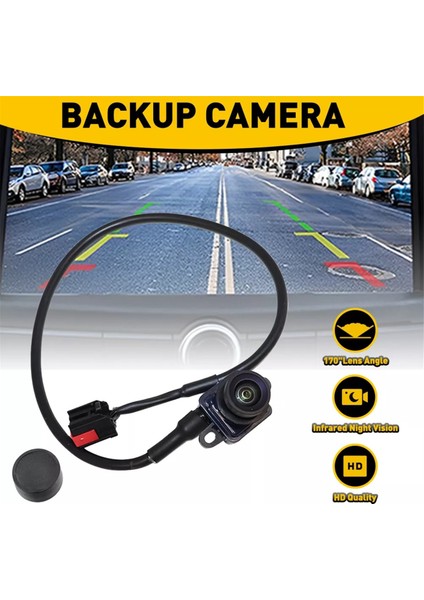 Araba Arka Görünümü Ters Kamera 68417057AA Dodge Ram Promaster Için 1500 2500 2018-2021 Otopark Kamerası (Yurt Dışından) indirimleri