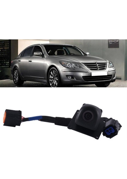 Araba Yedek Arka Görünüm Kamera Assy 95766-B1000 95766-B1200 Hyundai Genesis Için G80 2014-2016 Ters Park Yardım Kamerası (Yurt Dışından) modelleri
