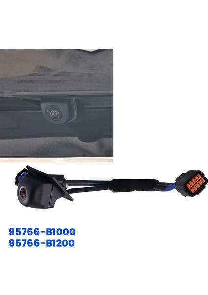 Araba Yedek Arka Görünüm Kamera Assy 95766-B1000 95766-B1200 Hyundai Genesis Için G80 2014-2016 Ters Park Yardım Kamerası (Yurt Dışından) fırsatları