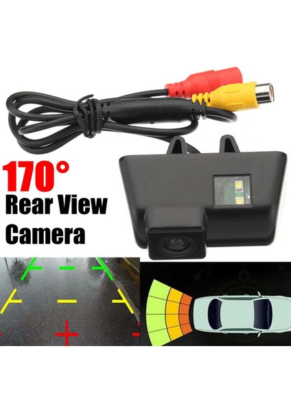 Araba Arka View Kamera Su Geçirmez Hd Ccd Gece Görme Park Kamerası Ford Transit Connect Için Plaka Işığı (Yurt Dışından) fiyatları