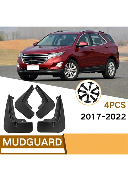 Chevrolet Equinox 2017-2022 Çamurluk Çamur Guard Flep Splash Flaps Mudflapor Aksesuarları (Yurt Dışından) fırsatları