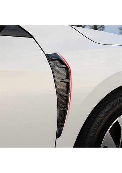Karbon Fiber Ön Çamurluk Yan Spoyler Havalandırma Hava Kanadı Kapak Trimi Honda Civic 10TH 2016-2019 (Yurt Dışından) fırsatları