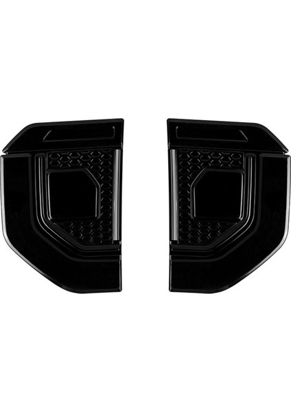 Toyota Prado LC250 2024 Araç Için Araç Sade Çalıştırma Hava Outlet Kapak Döşeme Geri Dış Aksesuarlar Parlak Siyah (Yurt Dışından)