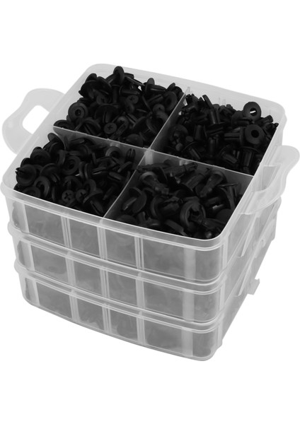 620PCS Evrensel Karışık Otomatik Fineter Araç Tampon Klips Tutucu Araç Harfancı Perçin Kapı Paneli Tüm Araba Için Çamurluk Astarı Için (Yurt Dışından)