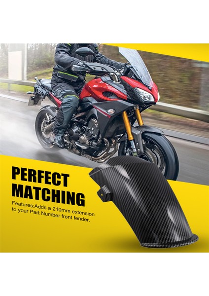 Motosiklet Ön Çamurluk Kaplama Aksesuarları Yamaha Tracer Için Mudguard Splash Guard Uzantısı 900 Gt MT09 Mt-09 mt 09 Sp (Yurt Dışından) indirimleri