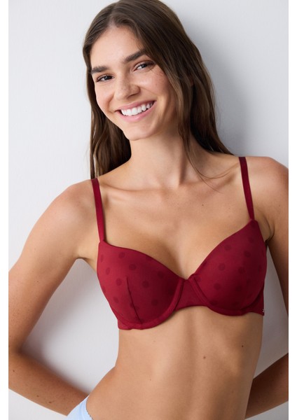 Essentials Full Cup Bordo Sütyen indirimleri