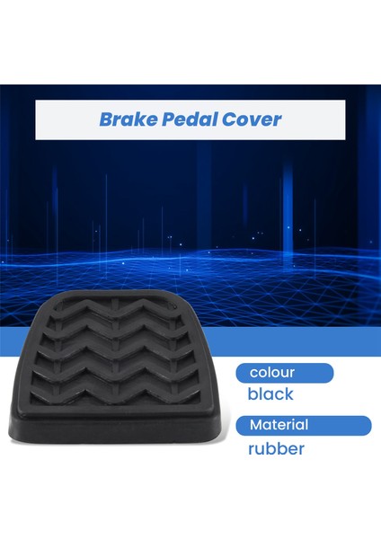 2pcs Debriyaj Fren Pedalı Ped Toyota Için Kauçuk Camry Hilux Vigo Kun 31321-52010,3132152010 (Yurt Dışından) fırsatları