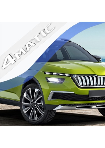 4matik Gümüş Otomatik Gövde Kapı Çamurluk Tampon Rozeti Çıkartma Emblemi Yapışkan Bant Çıkartması Mercedes-Benz Için Yedek (Yurt Dışından) indirimleri