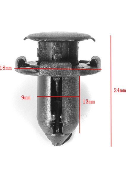 50X Tampon Çamurluk Perçin Push Klipleri Mitsubishi Için Outlander Için (Yurt Dışından) indirimleri
