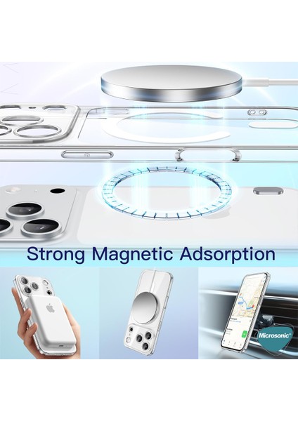 Apple iPhone 17 Pro Kılıf Magsafe Clear Soft Şeffaf fiyatları