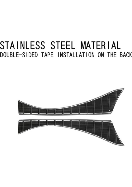 Toyota Alphard 40 Serisi 2023+ Otomobil Arka Muhafızlar Paslanmaz Çelik Gaga Çamurluk Plaka Koruyucu Koruma Siyahı Kapsar (Yurt Dışından) modelleri