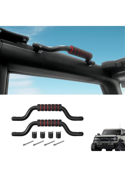 Ford Bronco 2021 2022 2023 Iç Aksesuarlar (Siyah) (Yurt Dışından) modelleri