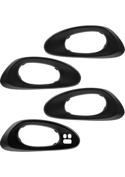 4pcs Ön Arka Iç Kapı Kolu Çerçeve Siyahı Chevrolet Trailblazer 2002-2009 15214503 15214502 15214506 15214507 (Yurt Dışından) indirimleri