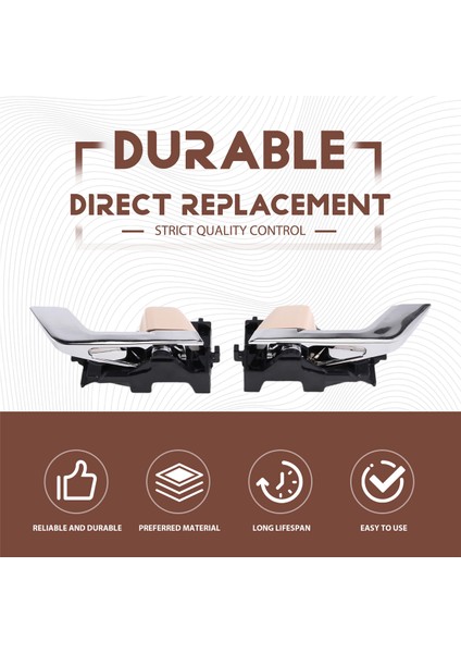 4pcs/set Ön/arka Kapı Kolu 69206-0N010/69205-0N010 Toyota Reiz GRX13 2010-2017 Iç Kapı Tutarı Çekme (Yurt Dışından) fırsatları