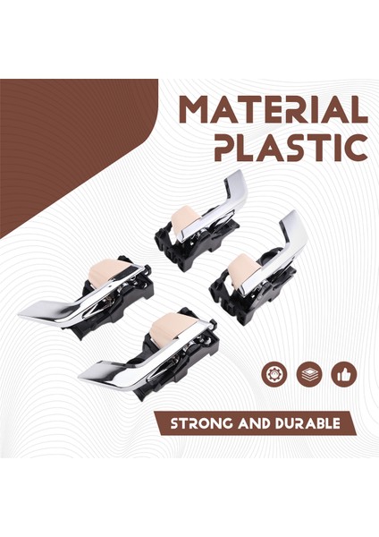 4pcs/set Ön/arka Kapı Kolu 69206-0N010/69205-0N010 Toyota Reiz GRX13 2010-2017 Iç Kapı Tutarı Çekme (Yurt Dışından) indirimleri